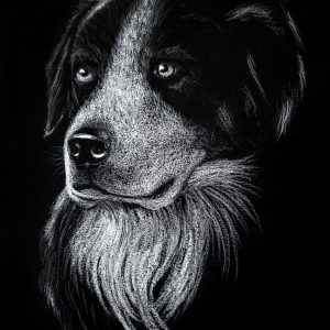 5x7" Print - "Dog"