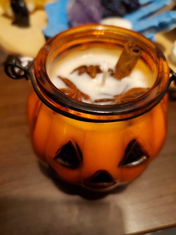 Jack-o-lantern Candle - Pumpkin spice