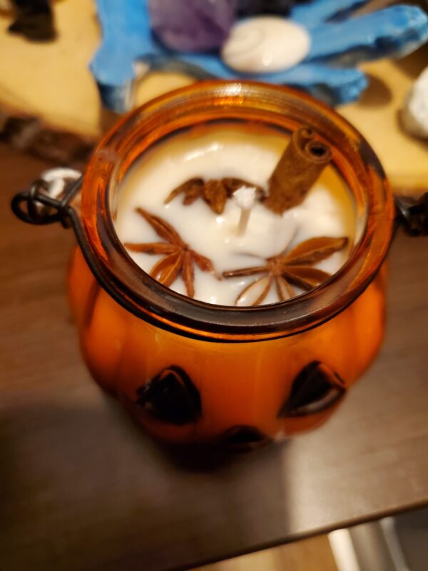 Jack-o-lantern Candle - Pumpkin spice - Image 2